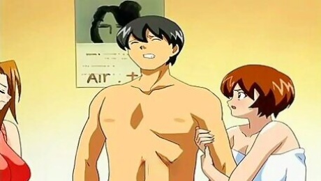 Perverted Yusuke Fucks Busty In A 3some