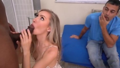 Fit Emma Sirus rocks BBC in front of cuckold hubby - Cuck Hunter