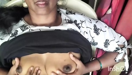 Tamil young girl licking