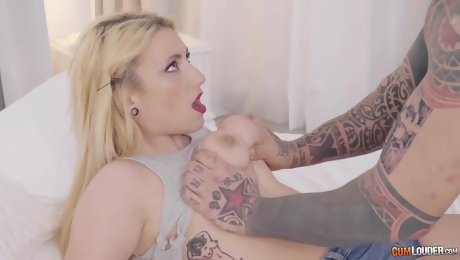 Lucia Fernandez is having wild sex with her new lover, in the middle of the day